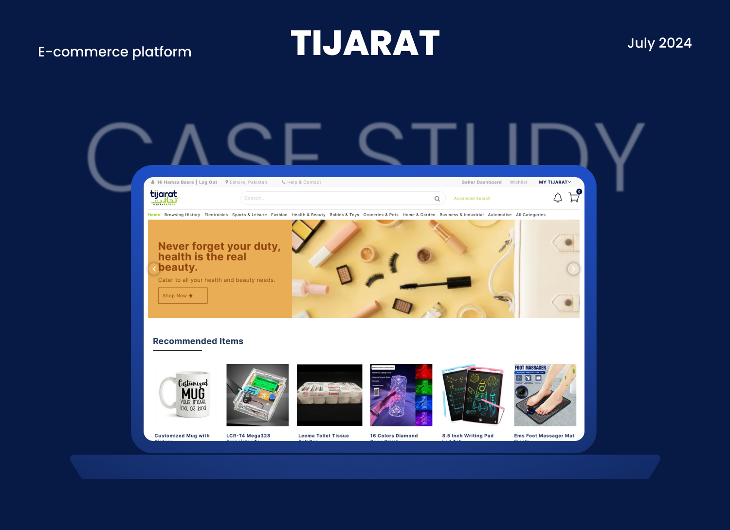 tijarat ecommerce-marketplace case study